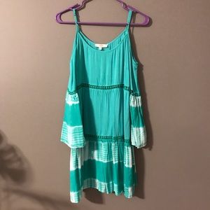 Tie dye boutique dress